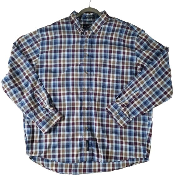 Consensus Sportswear Men's Button-up Long Sleeve Shirt, Size-XXL - Picture 1 of 7